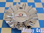 Cavallo Wheels # S243L176 Custom Chrome Center Cap 52 (qty. 1) Used. Price: $69.73.