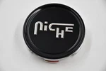 Niche Wheels Satin Black W/ Chrome Logo Center Cap Hub 1003-22MBS 2.75 New. Price: $31.00.