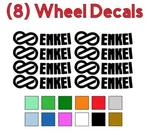 8 Enkei Logo Vinyl Decals Stickers For GTC01 PF01 RPF1 Wheels Rims New. Price: $7.99.