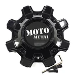 Moto Metal Gloss Black Center 9"OD Bolt Open Closed For CAP-MO804D-GB Used. Price: $55.69.