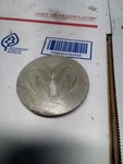 Dodge Wheel Cap Center Hub 52013653AA Genuine Oem Brushed 2-1/2" 2.5" Used. Price: $10.62.