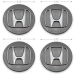 Honda Accord Civic Crz Fit Odyssey Dark Gray Oem Wheel Center Caps 64046 Used. Price: $29.98.