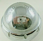 Mkw Chrome 3 1/4" Custom Wheel Center Cap* #no Id# (for Cap) Used. Price: $32.70.