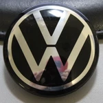 Volkswagen Vw Oem Center Hub Cap Chrome And Black 5GM601171 Used. Price: $20.00.
