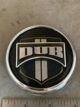 Dub Custom Wheels Chrome Black Rim Hub Cover Center Cap 1001-94 Used. Price: $35.00.