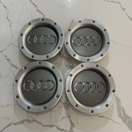 (4X) 1997-2011 Audi Wheel Center Caps For A4 A6 S6 A8 Tt 8D0601165K Grey Chrome Used. Price: $98.00.