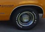 Style Steel Wheel Center Cap Set 1968 1969 1970 1971 Mercury Cyclone Cougar New. Price: $179.95.