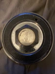 Silver Custom Wheel Center Caps (1)SSC 10&27 Used. Price: $20.00.