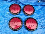 1988 1989 1990 1991 1992 1993 Pontiac Bonneville Sse Wheel Center Caps Red Set Used. Price: $60.00.