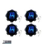 Xd Series Wheel Center Cap 8 Lug Satin Black W/ Blue Tint 1079L170SGB-H42BC New. Price: $120.00.