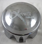 X Power Racing Wheels Chrome Custom Center Caps # 638-CAP Used. Price: $59.00.