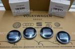 New Genuine Seat Ibiza,exeo,mii Set 4 Alloy Centre Caps Black / Red 6LL601171. Price: $98.14.