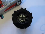 New American Outlaw Wheels Black Custom Lug Center Cap # BC-893B, 900174. Price: $50.69.
