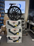 4 Wheels Vossen Hybrid Forged HF6-5 22X9.5 Offset +30 6X139.7 Gloss Black Lexus Used. Price: $3599.95.
