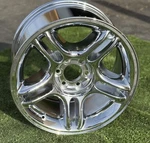1- New Single Chrome 17 Dodge Durango Rt Oem Wheel Rim 2105. Price: $547.00.
