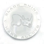 Black Rhino White Center Cap 5X5, 5X4.5, 5X120 Ccbrhacuvw New. Price: $16.00.