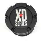 Satin Black Center Cap 4-1/2"OD 4"H Push-thru Open-end, Closed-end 142500XDA New. Price: $58.80.