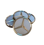 4P Mercedes Benz Wheel Center Carbon Fiber Emblem 75MM Amg Hubcaps Set New. Price: $17.59.