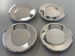 New Set Chrome Center Hub Caps That Fit 2009-2012 Hyundai Genesis 18" Wheels. Price: $79.95.