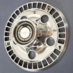 One 1975-1976 Ford Thunderbird # 1028 15X6 Wheel / Chrome Center Cap Used. Price: $79.99.
