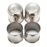 4PCS 4.9INCH Stainless Trailer Wheel Center Caps Push Through Hub ... New. Price: $87.58.