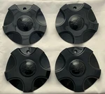 Bzo Wheels Black Custom Center # 551L179 (4 Caps) Used. Price: $250.21.