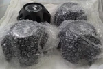 Raceline Wheels Flat Black Custom Center Caps Set 4 # 311159. Price: $199.00.