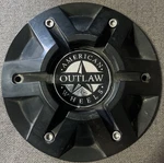 American Outlaw Gloss Black 20" Wheel Cover Center CAP5262-20 Used Hubcap. Price: $59.95.