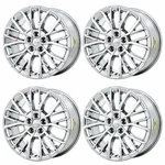 21" Jeep Grand Cherokee Pvd Bright Chrome Wheels-c Rims Factory Oem 9290 Exch... New. Price: $995.00.