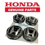 Set Of 4 Pcs 18 - 25 Honda Accord Sport Wheel Center Cap Black/chrome Oem New. Price: $34.93.