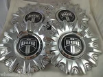 Dub Wheels Chrome Custom Center Caps # M-803 New! (set Of 4). Price: $199.00.