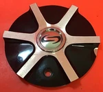 One Used Strada Wheels Silver Black Custom Center Cap S07/ 6462295F-3 7944. Price: $34.99.