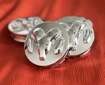4X Glossy Silver Dodge 63MM Wheel Center Caps Fits Challenger Charger Ram 1500 Remanufactured. Price: $22.99.
