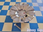 Mkw Wheels # MK-51 New Chrome Center Cap (w/bolt) 41 (qty. 1). Price: $56.71.