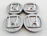 Set Of 4 Honda Gray Silver Wheel Rim Center Caps Chrome Logo 69MM/2.75 Remanufactured. Price: $18.95.