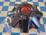 Fuel Wheels # 1002-53MBQ New Matte Black/red Logo Center Cap Jc (qty. 1). Price: $33.10.