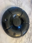 5FIFTY Center # 501-CAP LG0509-33 Black Wheels Used. Price: $65.00.