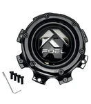 Fuel Gloss Black/chrome Logo Wheel Center Cap W/screws 1004-08TGB New. Price: $39.00.