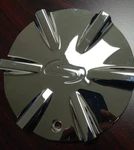 Strada Wheels Chrome Custom Center Cap # S07 / 6462410F-1 (1) New. Price: $50.00.