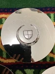 Cadillac Center Cap Part Number WCA-107 E104-15 1PIECE Used. Price: $25.00.