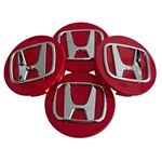 4X Set Honda Wheel Center Caps Chrome Logo 69MM 2.75" For Accord Civic Remanufactured. Price: $24.93.