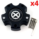 Set Of American Racing Atx Matte Black AX756 Slab Lug Center Cap AX845L121 New. Price: $96.20.