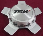 Tsw Wheels Silver Custom Center Cap # PSCR67-2 / PSCQ83-3 (1) Used. Price: $49.95.