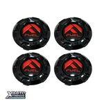 X Fuel Off-road Gloss Black Wheel Center Cap Rivets Red Logo 1003-84GBQ New. Price: $108.00.