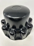 Alcoa Semi-dually Black Rear Lug Wheel Center Hub Cap 089100 Pre-owned Used. Price: $24.95.