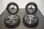 Jdm Prodrive GC05F Aluminum Forged Wheels Silver 18X8.0 5X100 Subaru Wrx Fitment Used. Price: $1295.00.