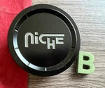 #b (1) Niche Billet Wheel Center Cap Black 1005-24 Used. Price: $12.95.