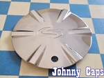 Strada Wheels # 6461875F-1 Custom Chrome Center Cap 69 (qty. 1) Used. Price: $38.83.