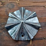 Mazzi Custom Wheel Center Cap, Chrome, Part # C10725-CAP Lg Peeling 01 Used. Price: $39.95.