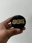 Bbs Wheel Center Caps# 56 24 120 Black / Gold 3D Pcs Genuine Used. Price: $22.99.